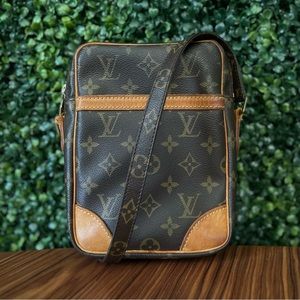 Louis Vuitton LV Shoulder Bag Danube Brown Monogram